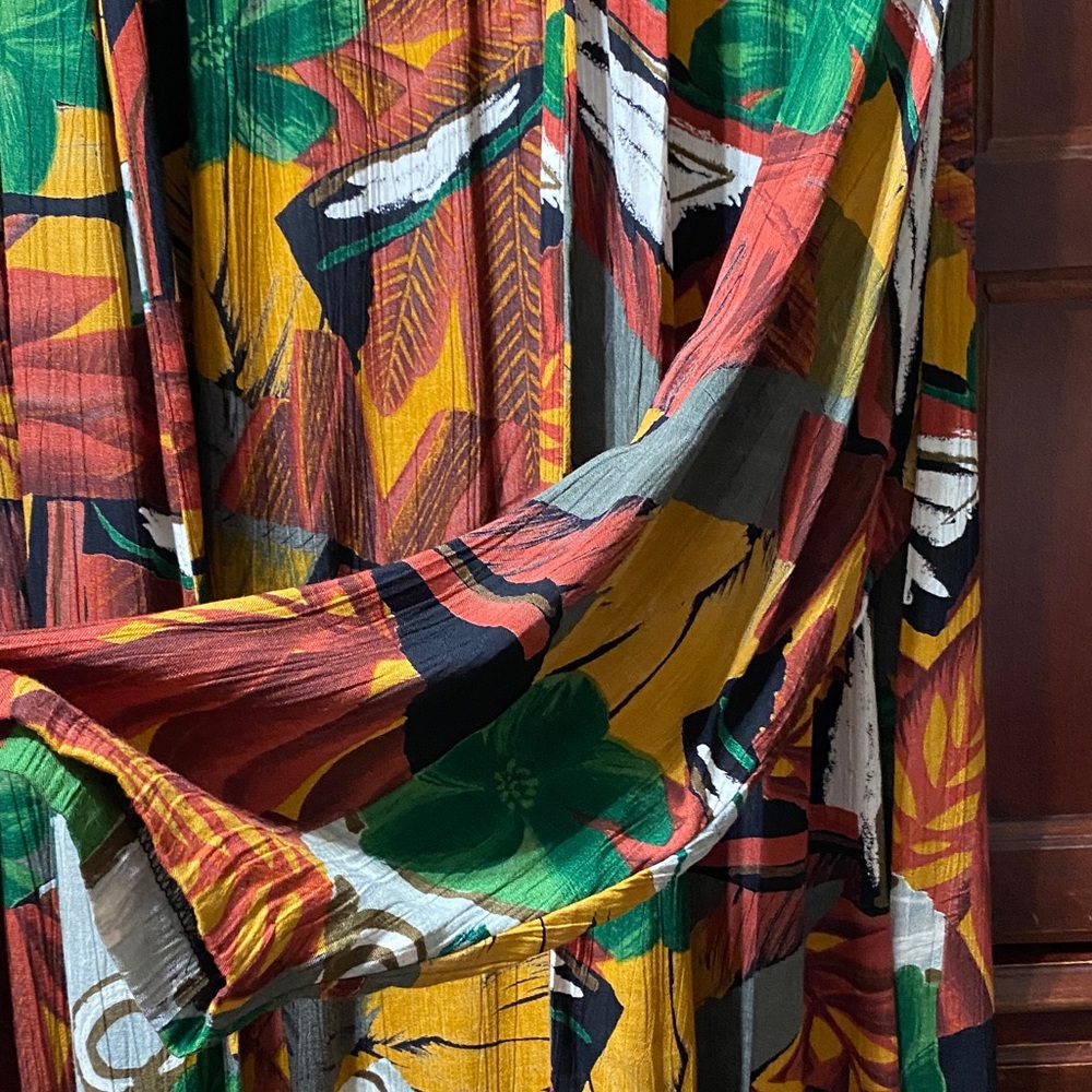 Fitting Image Multicolor Abstract women’s size 22W swing vintage duster - Picture 3 of 16